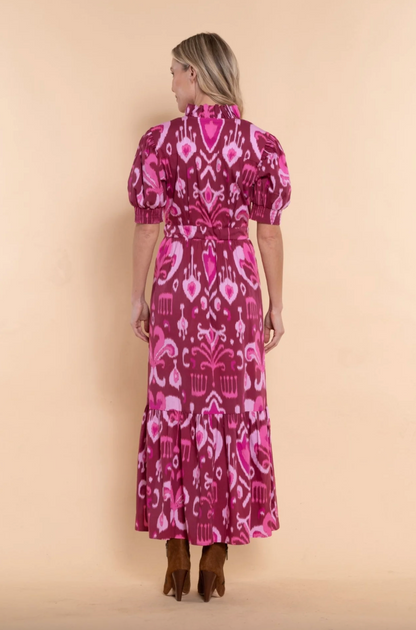 Sheridan French | Birdie Dress - Merlot
