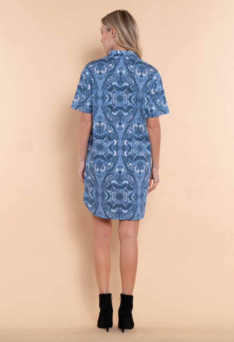 Sheridan French | Rhodes Dress - Lapis