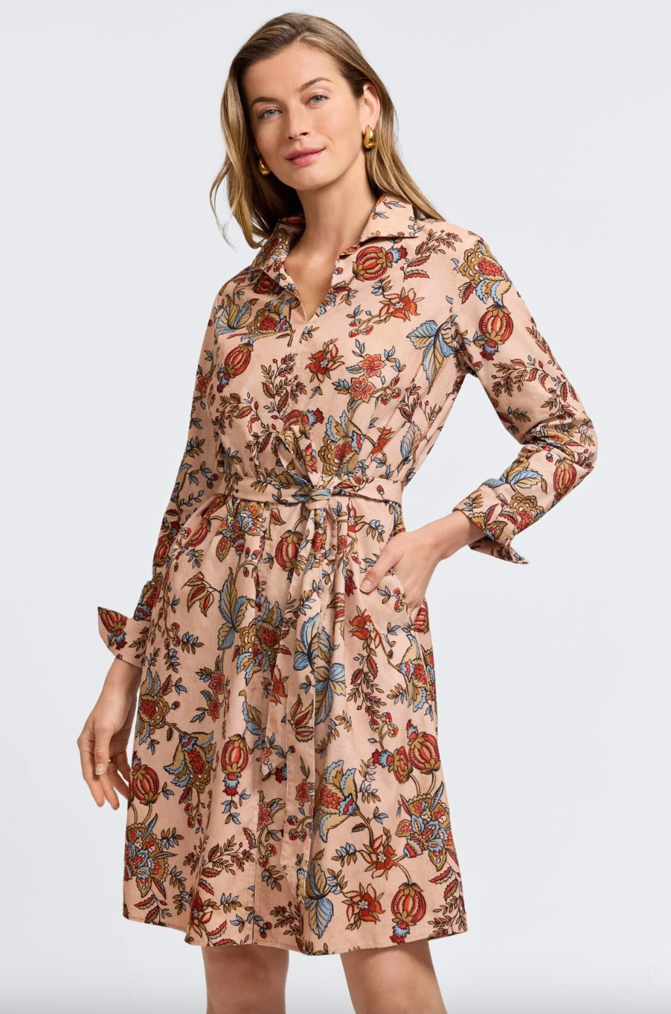 Foxcroft | Agnes L/s Dress