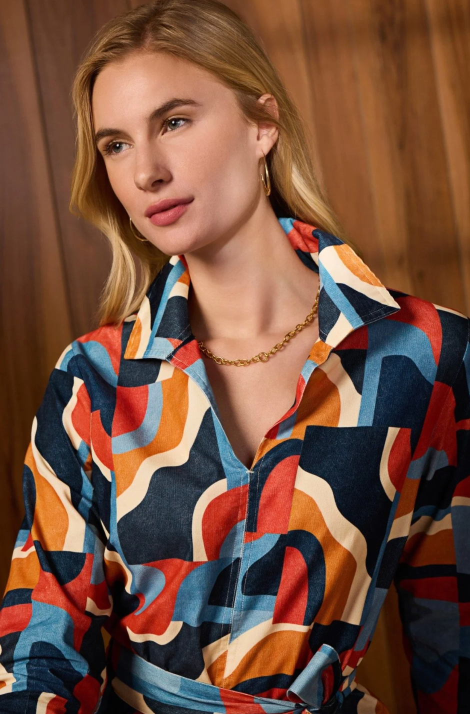 Foxcroft | Agnes L/s Dress