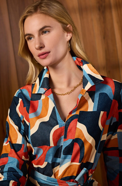 Foxcroft | Agnes L/s Dress