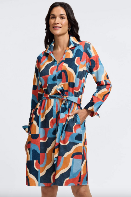 Foxcroft | Agnes L/s Dress