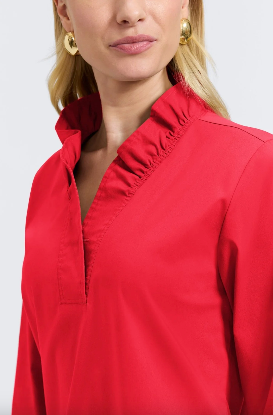 Foxcroft | Tammy Long Slv Pullover