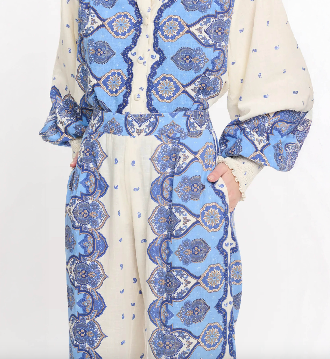 Miss June | Tais Pant Blue