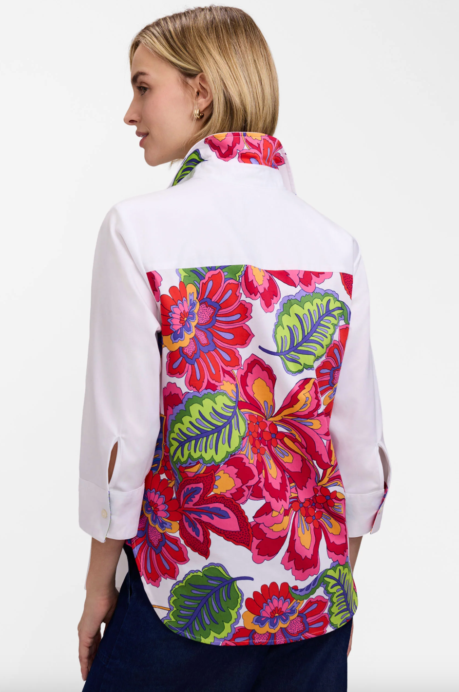 FOXCROFT Megan 3/4 blouse, stylish women&