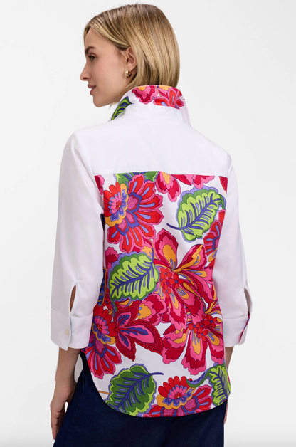 FOXCROFT Megan 3/4 blouse, stylish women&