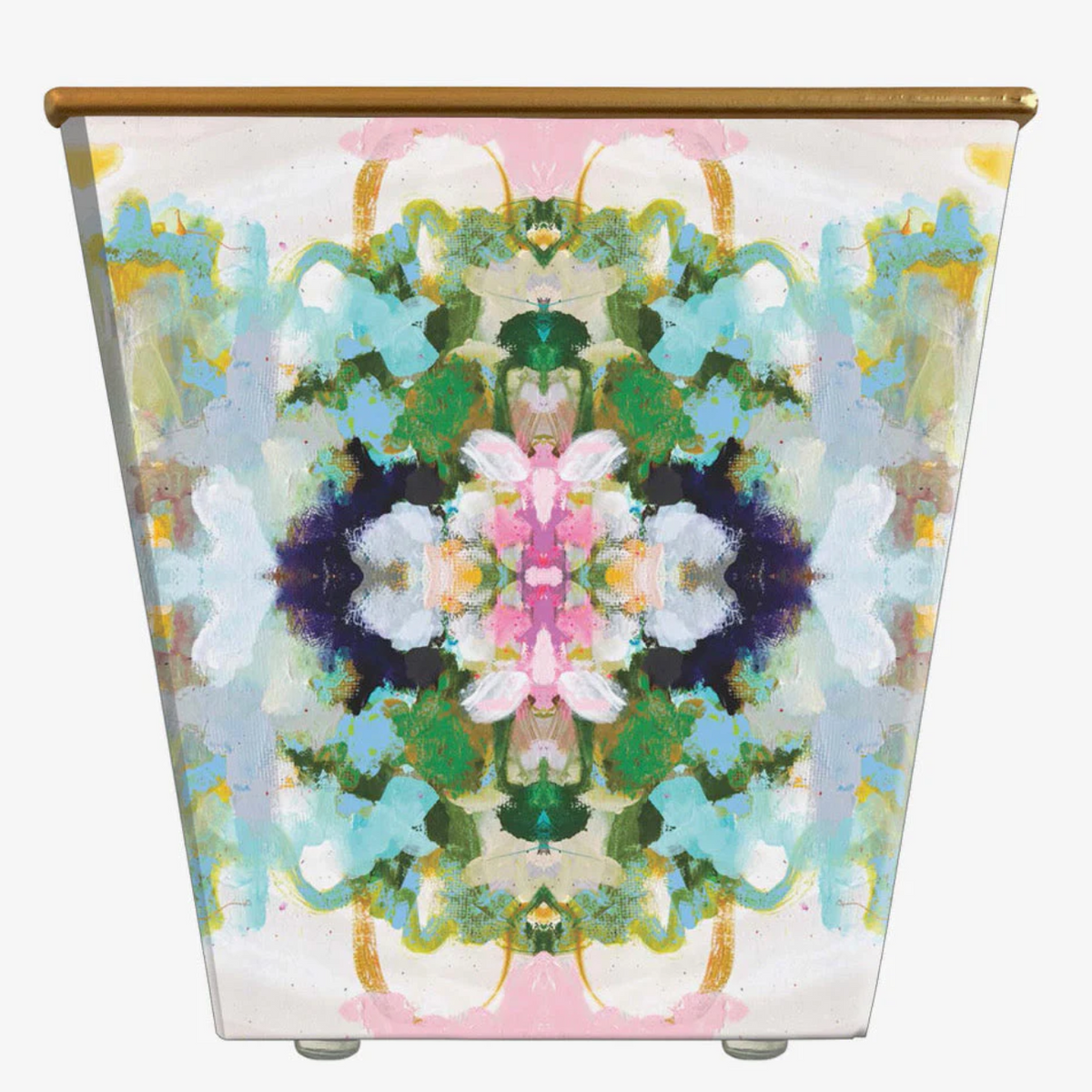 Hedge Farm Laura Park Cachepot Candle in a decorative ceramic holder, ideal for household ambiance and home decor.