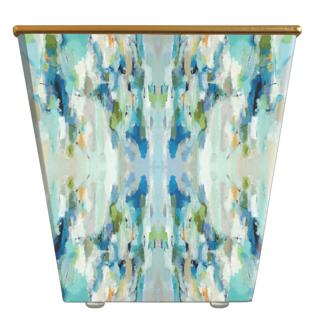 HEDGE FARM Laura Park Cachepot Candle in a decorative ceramic cachepot, perfect for household ambiance and home decor.