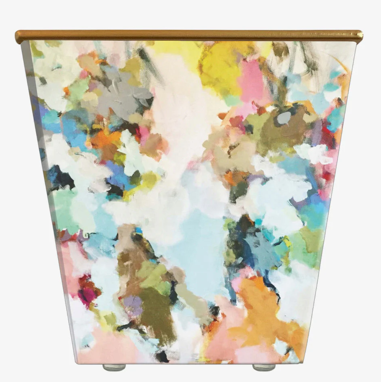 HEDGE FARM Laura Park Cachepot Candle in a decorative ceramic holder, perfect for household decor and ambient lighting.