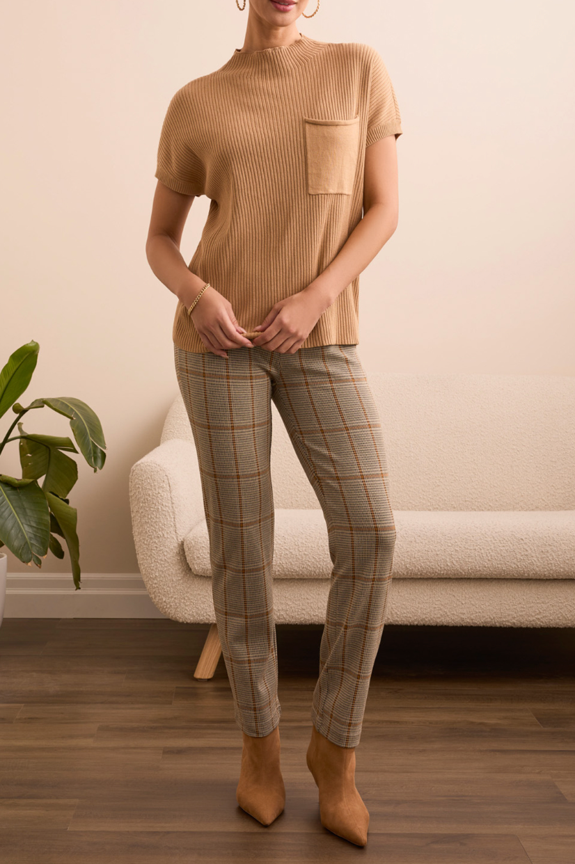 Tribal | S/s Dolman Sweater W/pocket-sl