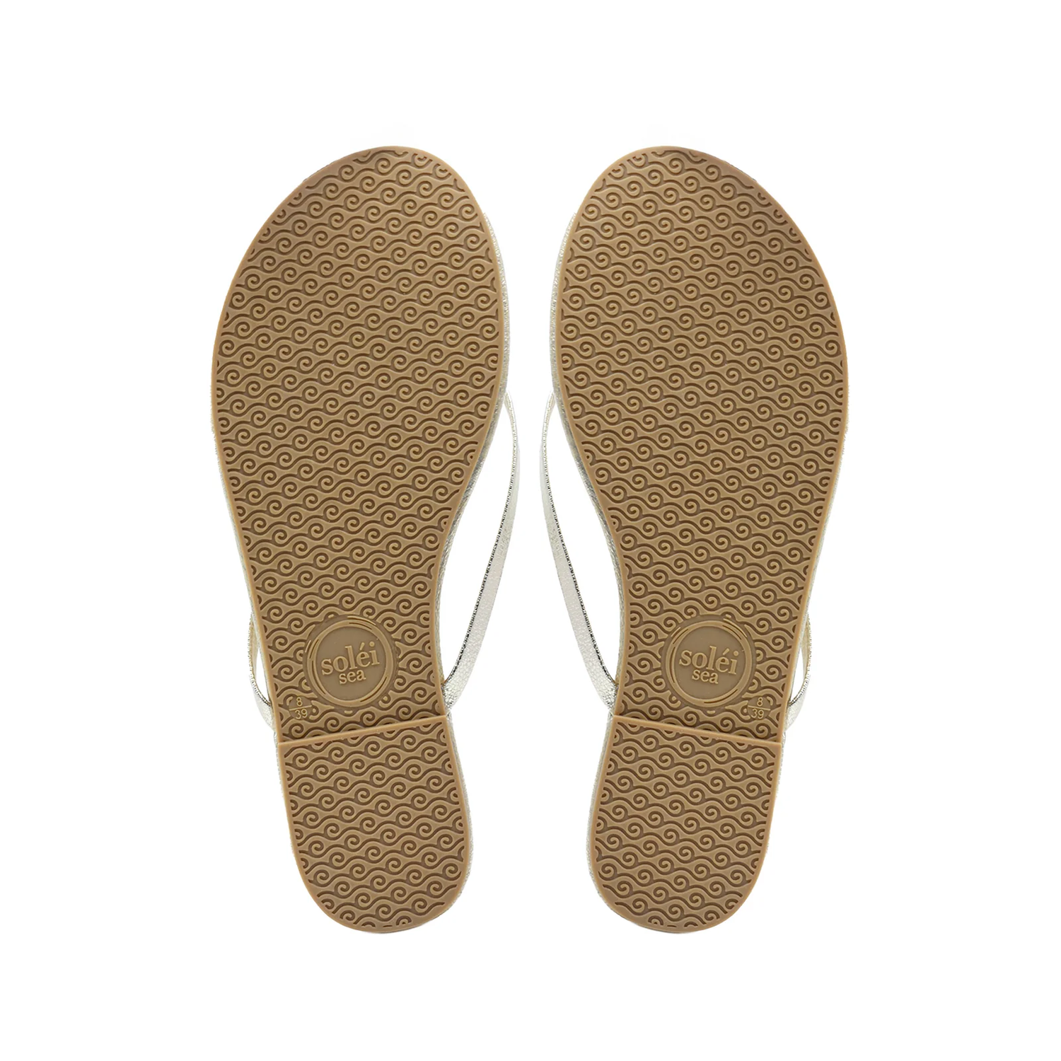 Women’s Solei Sea Indie Glinda Gold Sandal or Flip flops