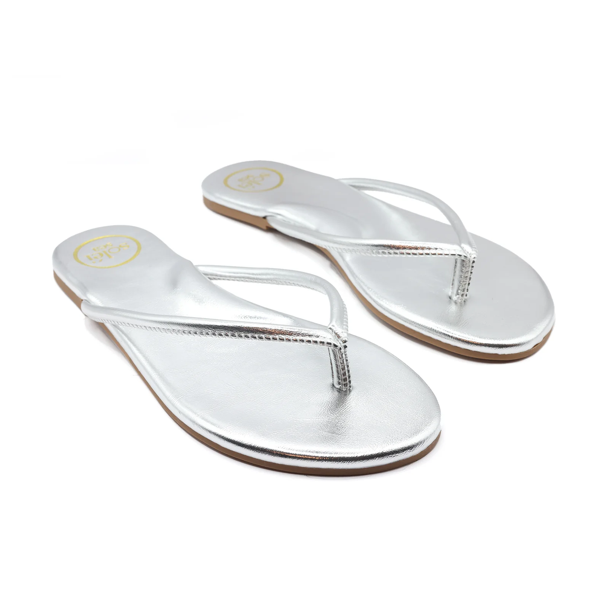 Women’s Solei Sea VIVIE - METALLIC SILVER flip flops