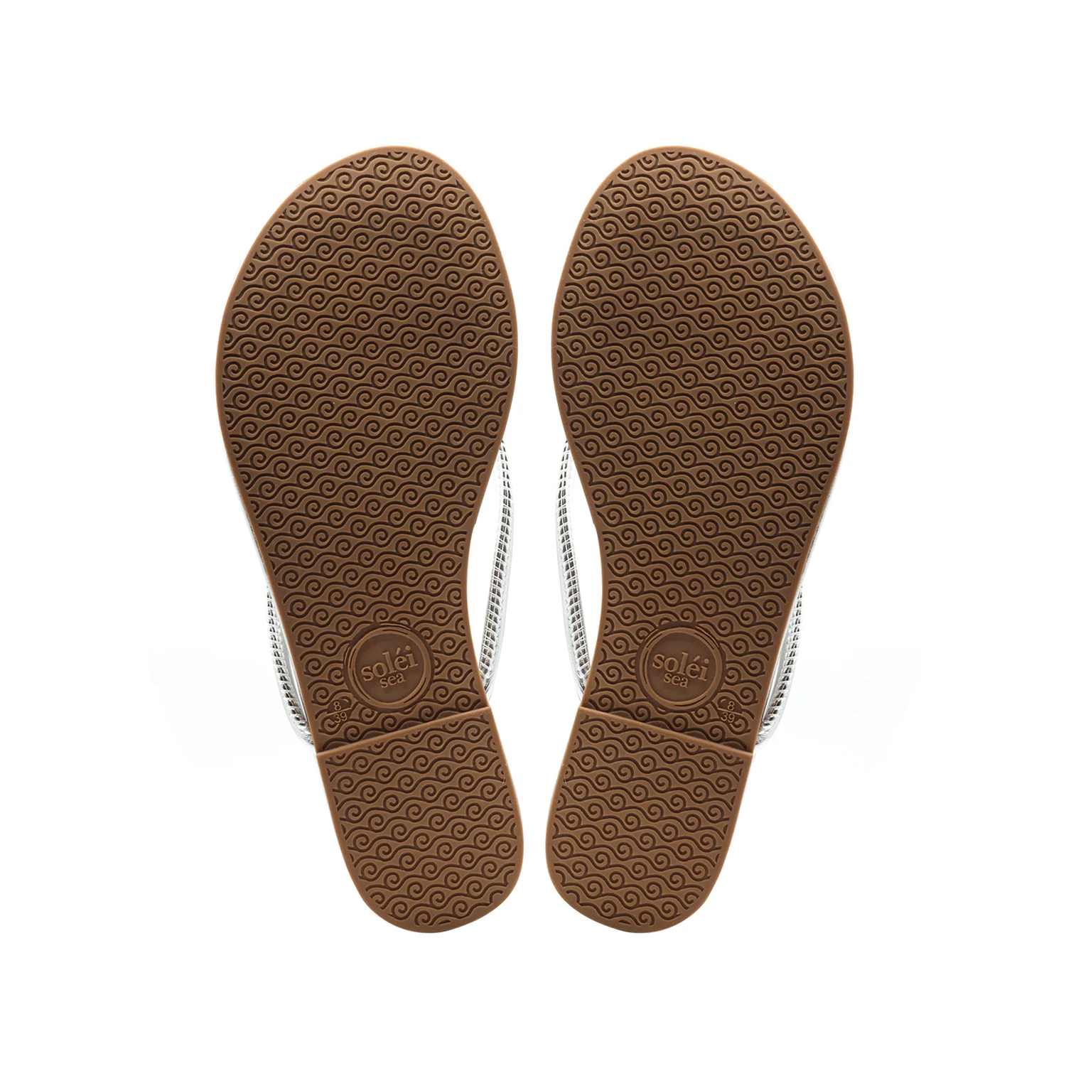 Women’s Solei Sea VIVIE - METALLIC SILVER flip flops