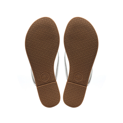Women’s Solei Sea VIVIE - METALLIC SILVER flip flops