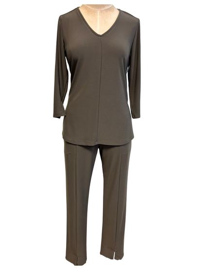 Sympli | Hepburn Ankle Pant - Tapenade