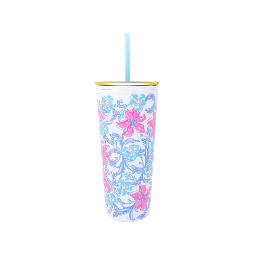 Lifeguard Press | Tumbler W/straw, Beachside Hav