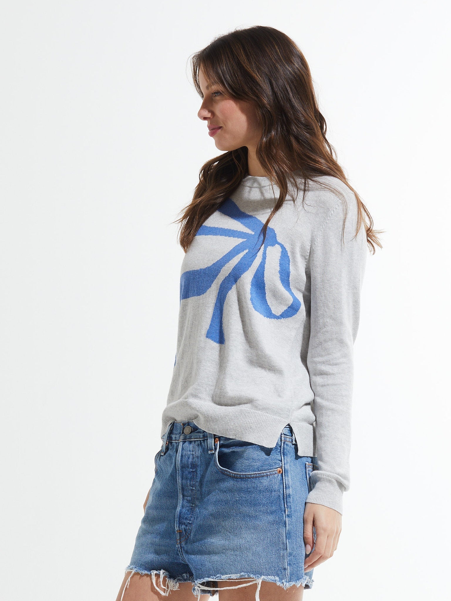 Zaket&amp; Plover | Bow Pull over Sweater