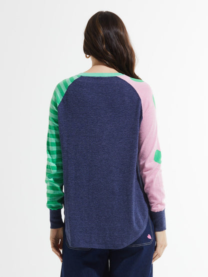 Zaket&amp; Plover | Pull over Color Amd Stripe Swe