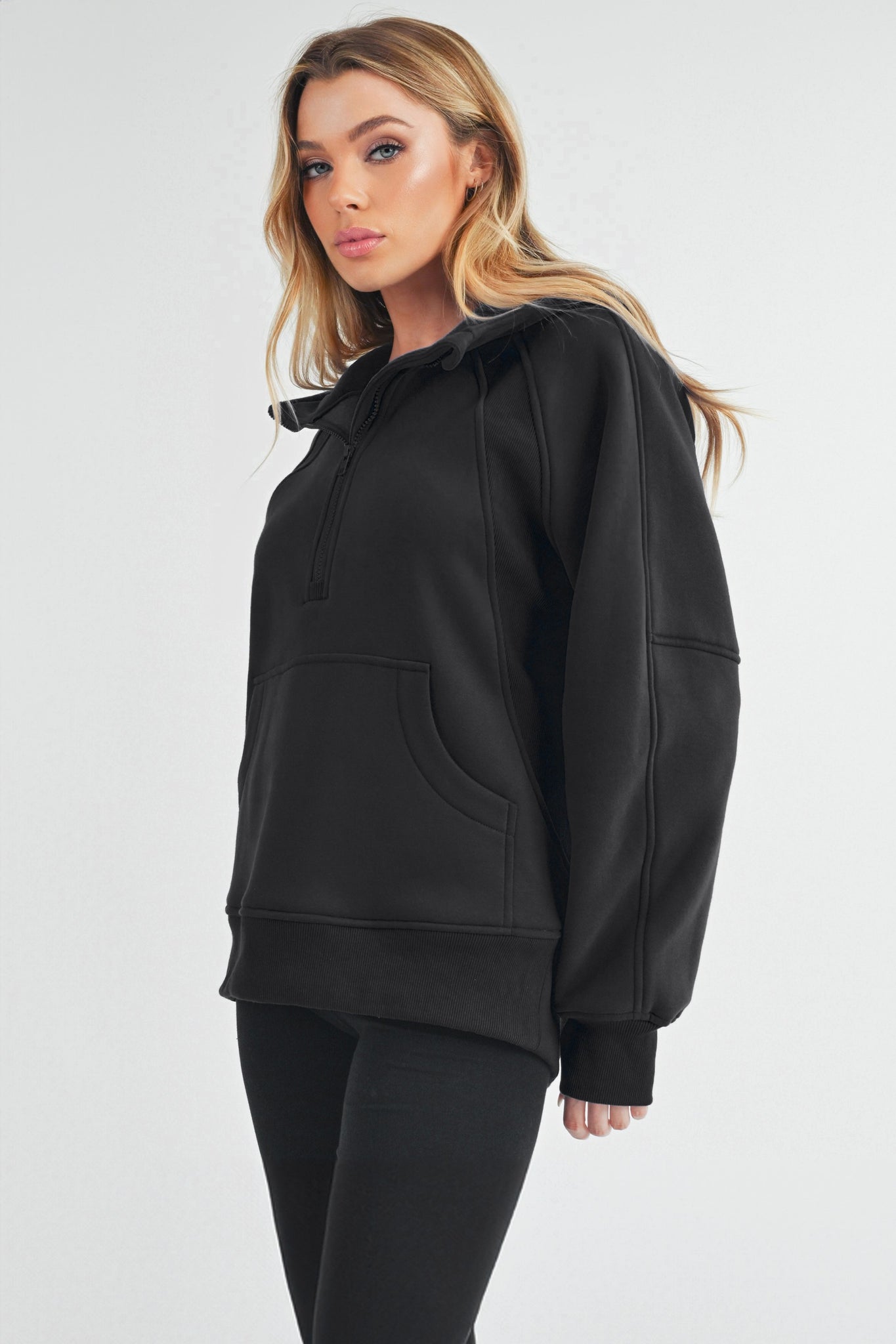 Aemi+co | Aemi+co | Drea Half Zip Hoodie Top | Cloister Collection | CONTEMPORARYSP