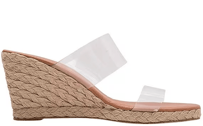 Andre Assous | Andre Assous | Clear Strap Wedge Sandal | Cloister Collection | SHOES