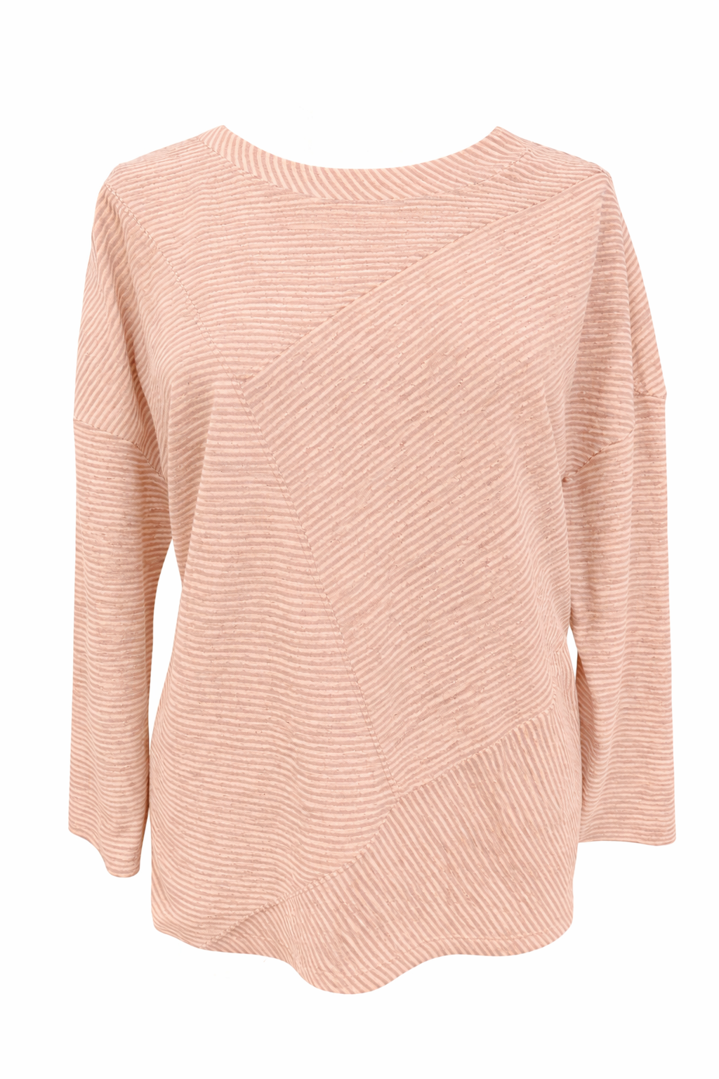 Habitat | Pasadena Knit Strip Seamed Top - Evelyne Talman