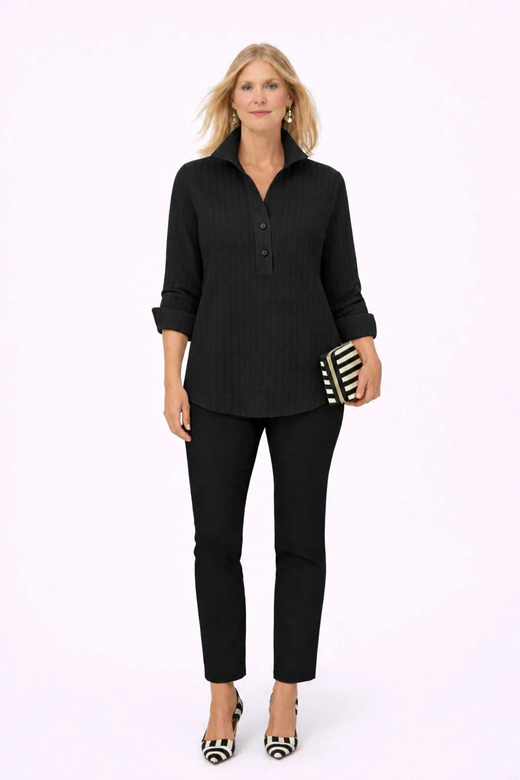 Delphine Pop Over Blouse
