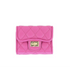 Black BC HANDBAGS credit card holder with multiple card slots and sleek design, perfect for organizing cards.