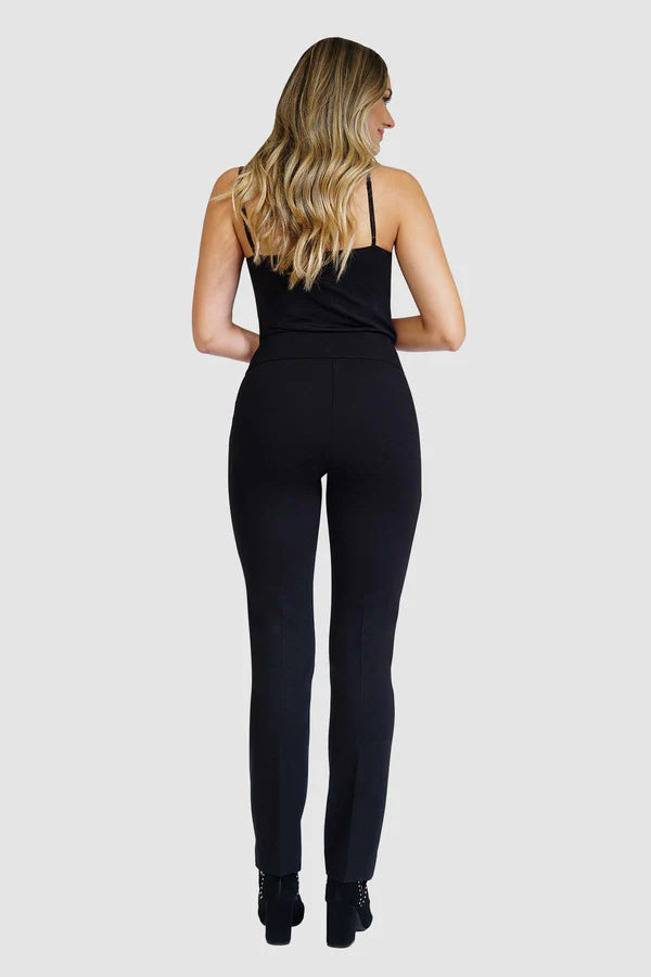 Raffinalla | Black Ponte Pant - Evelyne Talman
