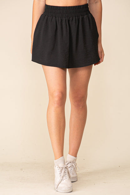 Cloister Collec | Smocked High Waisted  Skort