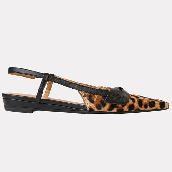 Blake Leopard Mule