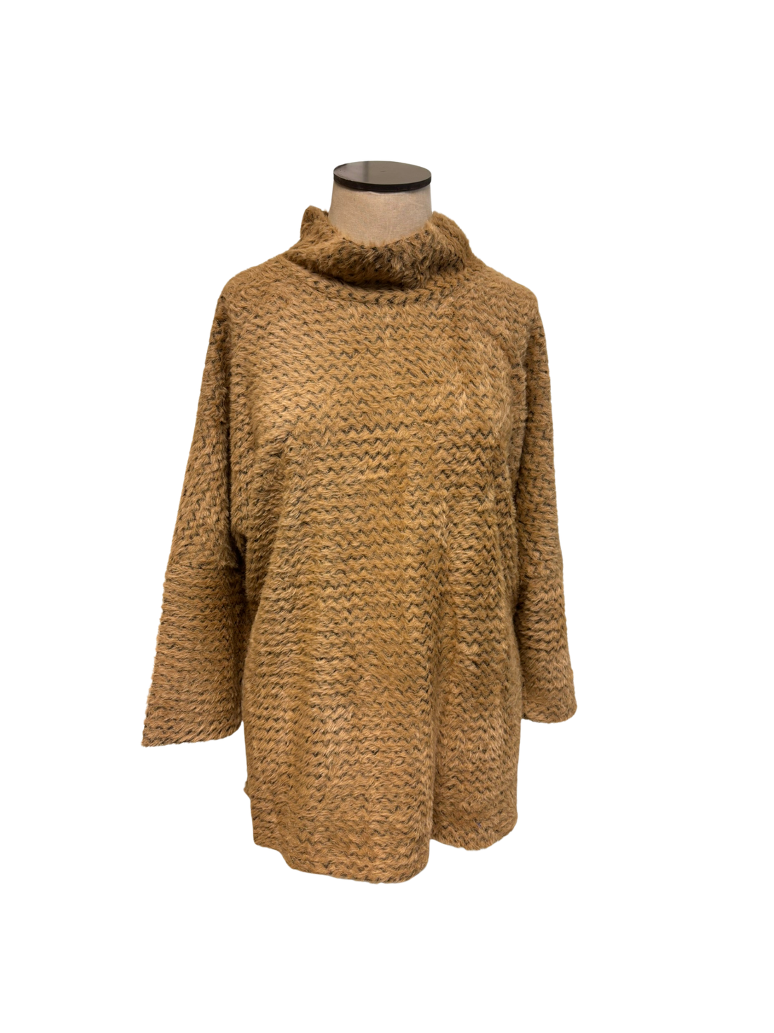 Boho Chic | Faux Cashmere Jacqard Top