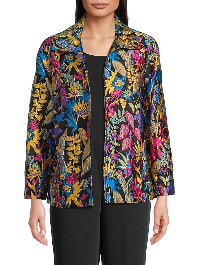 Caroline Rose | Caroline Rose | Flower Print Jacket | Cloister Collection | JACKETS