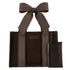 casemate Jelly Tote Bag espresso polka dot bow