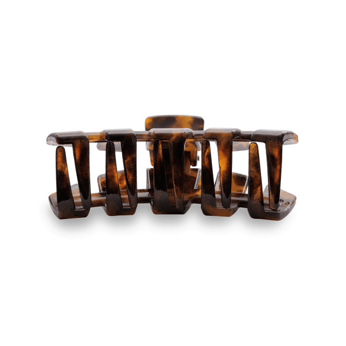 Teleties | Classic Tortoise Small Claw Hair Clip - Evelyne Talman