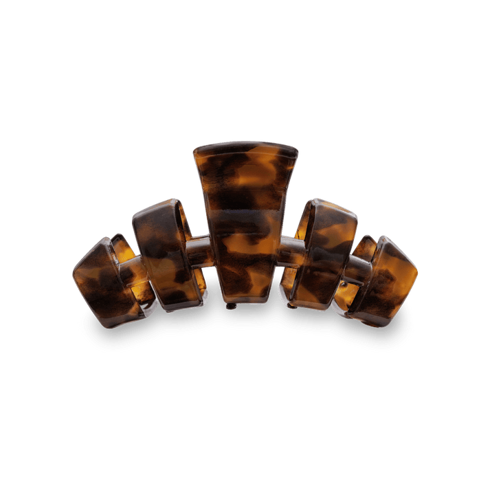 Teleties | Classic Tortoise Small Claw Hair Clip - Evelyne Talman
