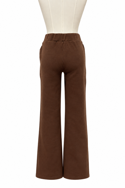 comfy chocolate brown pants