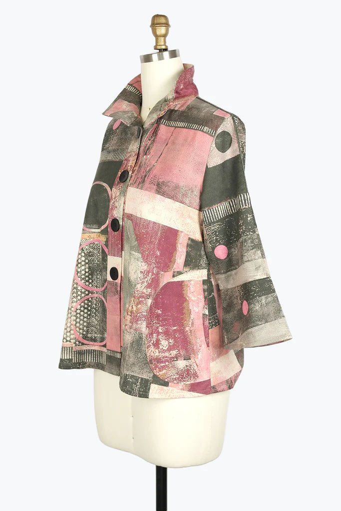 Damee | Damee | Oil Painting Micro - Suede Jacket | Cloister Collection | SWEATERSSEPARAT