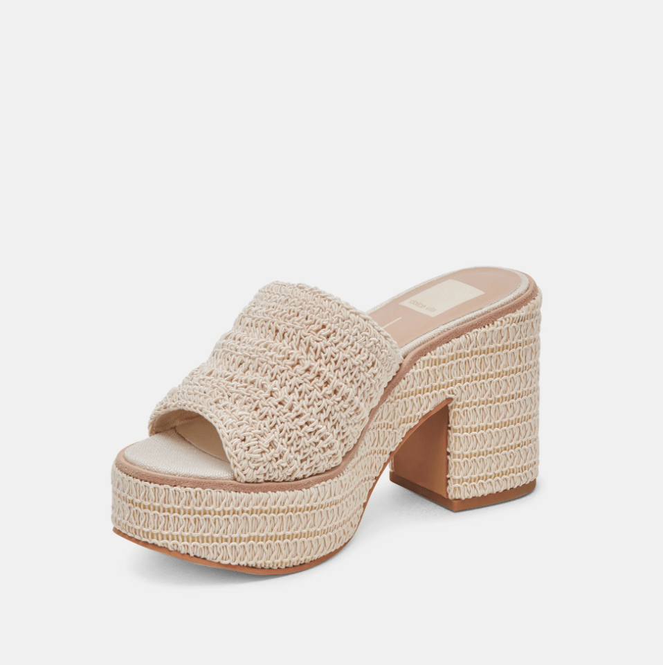 Dolce Vita | Dolce Vita | Ladin Wedge - Ivory | Cloister Collection | SHOES