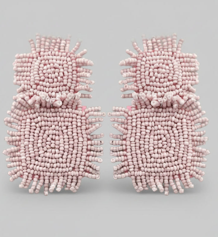 Golden Stella | Double Bead Square Fringe