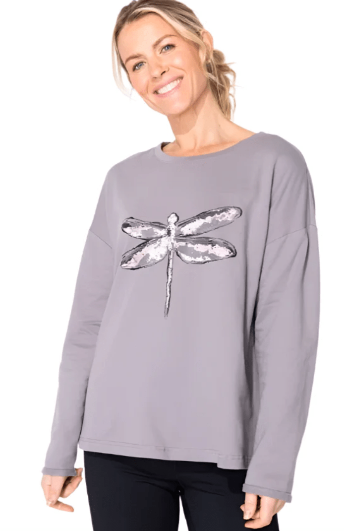 Escape By Hab | Escape By Hab | Destination Fleece Dragonfly Pullover | Cloister Collection | RESORT