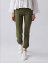 ethyl The Davenport - Fringe Jeans olive green