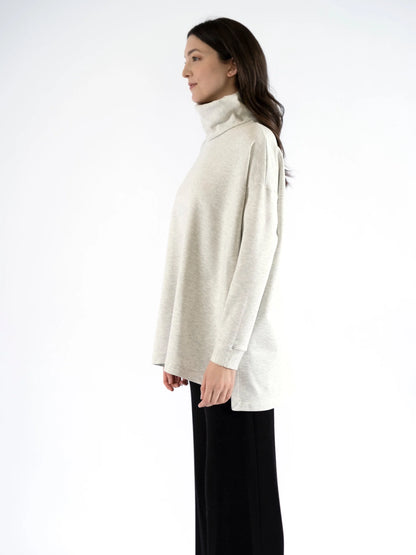 Capote | Relaxed Fit Turtle Neck Top | Capote | Cloister Collection Designer Fashion