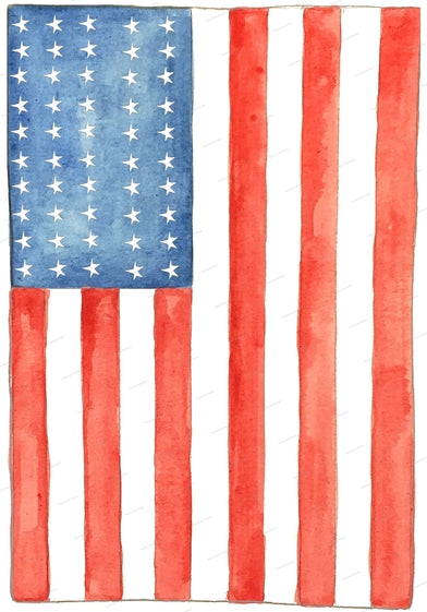 Old Glory Kitchen Towel