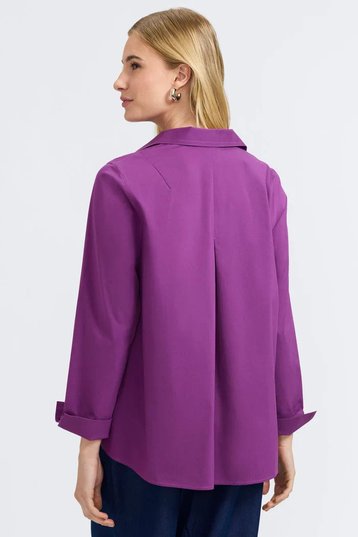 Foxcroft | Anges Sleeve Shirt Fig