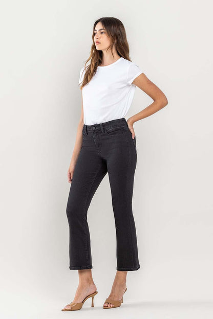 Flying Monkey | Flying Monkey | High Rise Crop Flare | Cloister Collection | JEANS