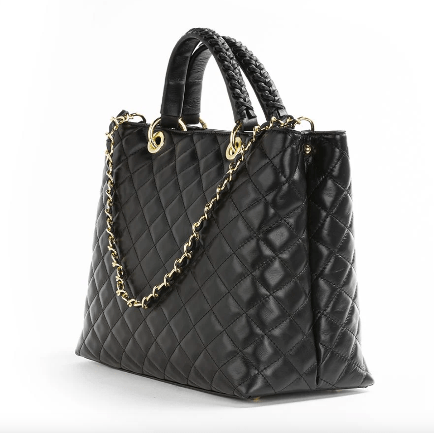 German Fuentes | German Fuentes | Quilted Leather Handbag | Cloister Collection | HANDBAGS