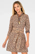 gretchen scott Shirt Tail Cotton Dress - Cougar