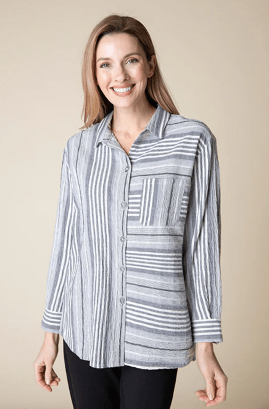 Habitat | Habitat | Change Your Stripes Boyfriend shirt | Cloister Collection | MISSYSPORTSWEAR