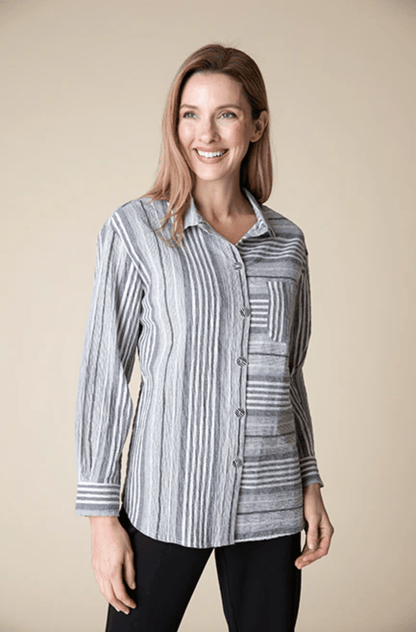 Habitat | Habitat | Change Your Stripes Boyfriend shirt | Cloister Collection | MISSYSPORTSWEAR