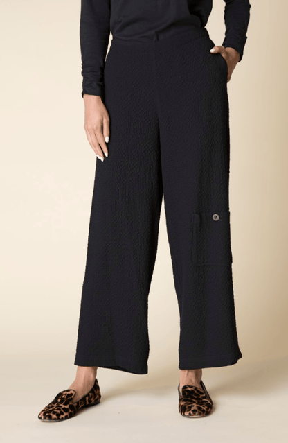 Habitat | Habitat | Crinkle Crepe Solid Flat Front Ankle Pant | Cloister Collection | MISSYSPORTSWEAR